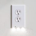 1 Pack SnapPower Guidelight - Outlet Wall Plate With LED Night Lights - No Batteries Or Wires - Installs In...
