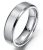 6mm Unisex Titanium Ring Flat Matte Brushed Beveled Edge Wedding Band Comfort Fit Size 4-13 (titanium, 9)