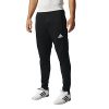 adidas Men's Soccer Tiro 17 Pants, Large, Black/White