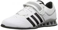 adidas Performance Adipower Weightlifting Trainer Shoe,White/Black/Tech Grey,11 M US