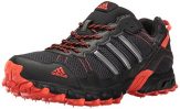 adidas Performance Men's Rockadia Trail M Running Shoe, Black/Black/Energy, 10.5 M US