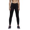 adidas Women's Athletics Essential Linear Tights, Black/White, Large