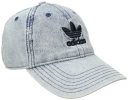 adidas Womens Originals Relaxed Fit Strapback, Washed Blue Denim, One Size