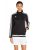adidas Women’s Soccer Tiro 15 Training Jacket, Black/White/Black, Small