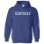 University of Kentucky Distressed Arch on a Blue Zip Up Hoodie (XL) – Mens Sweatshirts Best Price