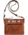 American West Women’s Trail Rider Crossbody Bag Brown One Size.