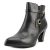 Anne Klein Women’s Chelsey Leather Western Boot, Black, 7.5 M US.