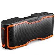 Tronsmart Mega Bluetooth 4.2 40W Bluetooth Speaker with 15-Hour Playtime, TWS, Dual-Driver Portable Wireless Speaker with Built-in Mic, NFC, Deep Bass, LED Backlighting for Outdoor Indoor