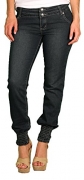 U-Turn Style 1119 Butt lifting, Levanta Cola, Skinny Leg Premium French Terry Fashion Moleton in Black.