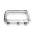 42mm Apple Watch Case, X-Doria Defense Edge Premium Aluminum & TPU Bumper Frame (Silver White) – Compatible with Apple Watch