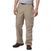 BC Clothing Men’s Convertible Stretch Cargo Hiking Pants Shorts, Zippered Pockets (Medium x 32L, Khaki Tan) – mens cargo pants with zipper pockets