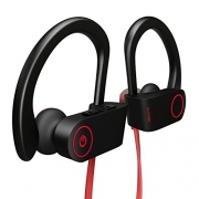 Bluetooth Headphones, Otium Best Wireless Sports Earphones w/ Mic IPX7 Waterproof HD Stereo Sweatproof In Ear Earbuds for Gym Running Workout 8 Hour Battery Noise Cancelling Headsets