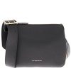 Burberry Women's Buckle Detail and House Check Crossbody Bag Black and Tan