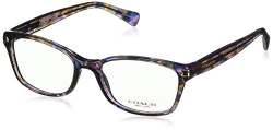 Coach Women’s HC6065 Eyeglasses Confetti Purple 51mm