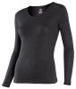 ColdPruf Women's Platinum Dual Layer Long Sleeve Crew Neck Top, Black, Small