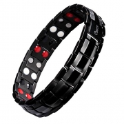 Elegant Titanium Magnetic Therapy Bracelet Pain Relief for Arthritis and Carpal Tunnel