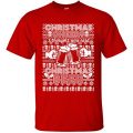 Ethan Williams Men's Ugly Christmas Sweater T-Shirts - Christmas Cheer? Christmas Beer...