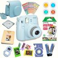 Fujifilm Instax Mini 8 Camera BLUE + Accessory kit for Fujifilm Instax...