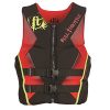 Full Throttle Men's Hinged Rapid-Dry Flex-Back Life Vest, X-Large, Red