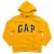 Gap Boys Fleece Arch Logo Pullover Hoodie (Medium, Yellow)