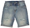 Gap Mens Blue Denim Destroy Slim Fit Shorts 31
