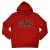 GAP Mens Fleece Arch Logo Pullover Hoodie (True Red, Medium) [Apparel]