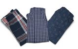 GAP Men's Printed Boxers 3-Pairs Boxer Shorts (Medium) (Paisley, Plaid, Blue Windowpane)