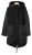 Gap Womens Black 3-In-1 Twill Wool Hood Parka Coat Small