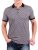 Gucci Polo Shirt, Mens Gray Short Sleeve Polo T- Shirt GG Print All Sizes (S).