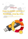 How to install Linux in a Pendrive step by step