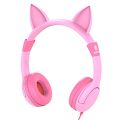 iClever Kids Headphones, Cat-inspired Wired On-Ear Headsets with 85dB Volume Limited, Food...
