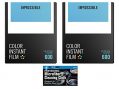 Impossible Instant Color Film for Polaroid 600 Cameras - 2 Pack