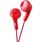 JVC HAF160R Gumy Ear Bud Headphone Red