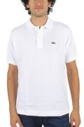 Lacoste Men's Short Sleeve Pique L.12.12 Classic Fit Polo Shirt, White, 4