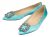 MANOLO BLAHNIK Turquoise Satin Hangisi Heels Shoes 8 US 38 EU.