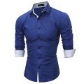 Men's Classics Causal Slim Fit Button Down Shirt Long Sleeve Work Shirts...