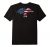 Mens Patriotic Shirt Eagle American Shirt – Veteran T shirt Gift Small Black
