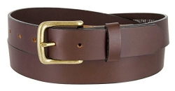 Hanks Everyday – “No Break” Thick Leather Belt – Mens Heavy Duty Belts- USA Made -100 Year Warranty – Brown – 40 – Men’s Wallet Best Price