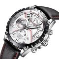Mens Watches Men Luxury Chronograph Waterproof Sport Date Calendar Analogue Quartz Wrist Watch Gents Multifunction Fashion Casual Business Dress Watches...
