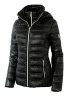 MICHAEL Michael Kors Women's Down Short Packable Puffer Jacket - Black (Small)