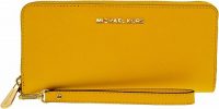 MICHAEL Michael Kors Women's Jet Set Continental Wallet, Sunflower, One Size