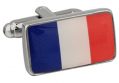 MRCUFF France Flag French Pair Cufflinks in a Presentation Gift Box &...
