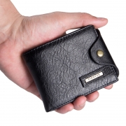 New arrival Designer Brand Men Wallet Short Nubuck Leather Wallet Slim Pocket Wallet Pusre Portable Card Holder Casual Purse – Mens Wallet Best Price