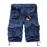 Mens Cargo Shorts Casual Cotton Multi Pocket Summer Man Short Pants Military Big Size Bermuda 2017 Brand European American Style – mens cargos shorts Best Price