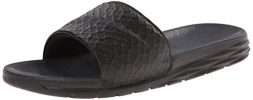 NIKE Men's Benassi Solarsoft Slide Sandal, Black/Anthracite, 10 D(M) US