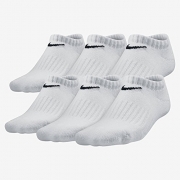 Nike No Show Performance Socks White Large | 8-12 Men/10-13 Women