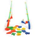 OKOKMALL US--Magnetic Fishing Game Toy Rod 20 Fish Hook Catch Kids Childern...