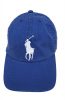 Polo Ralph Lauren Childrenswear Boys' 8-20 Big Pony Hat (8/20, Blue Yacht)