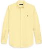 Polo Ralph Lauren Mens Classic Fit Buttondown Oxford Shirt (Bsr Yellow, Medium)