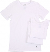 Polo Ralph Lauren Slim Fit Crew Neck Undershirts 3-Pack White Large
